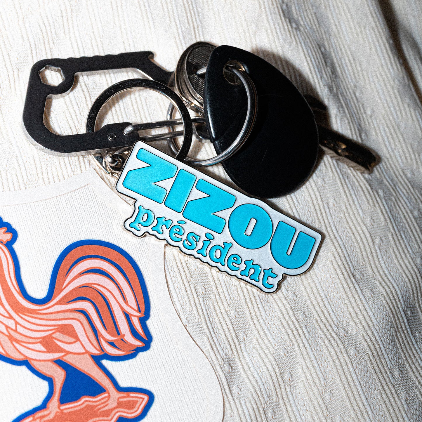 PORTE CLE - ZIZOU PRÉSIDENT