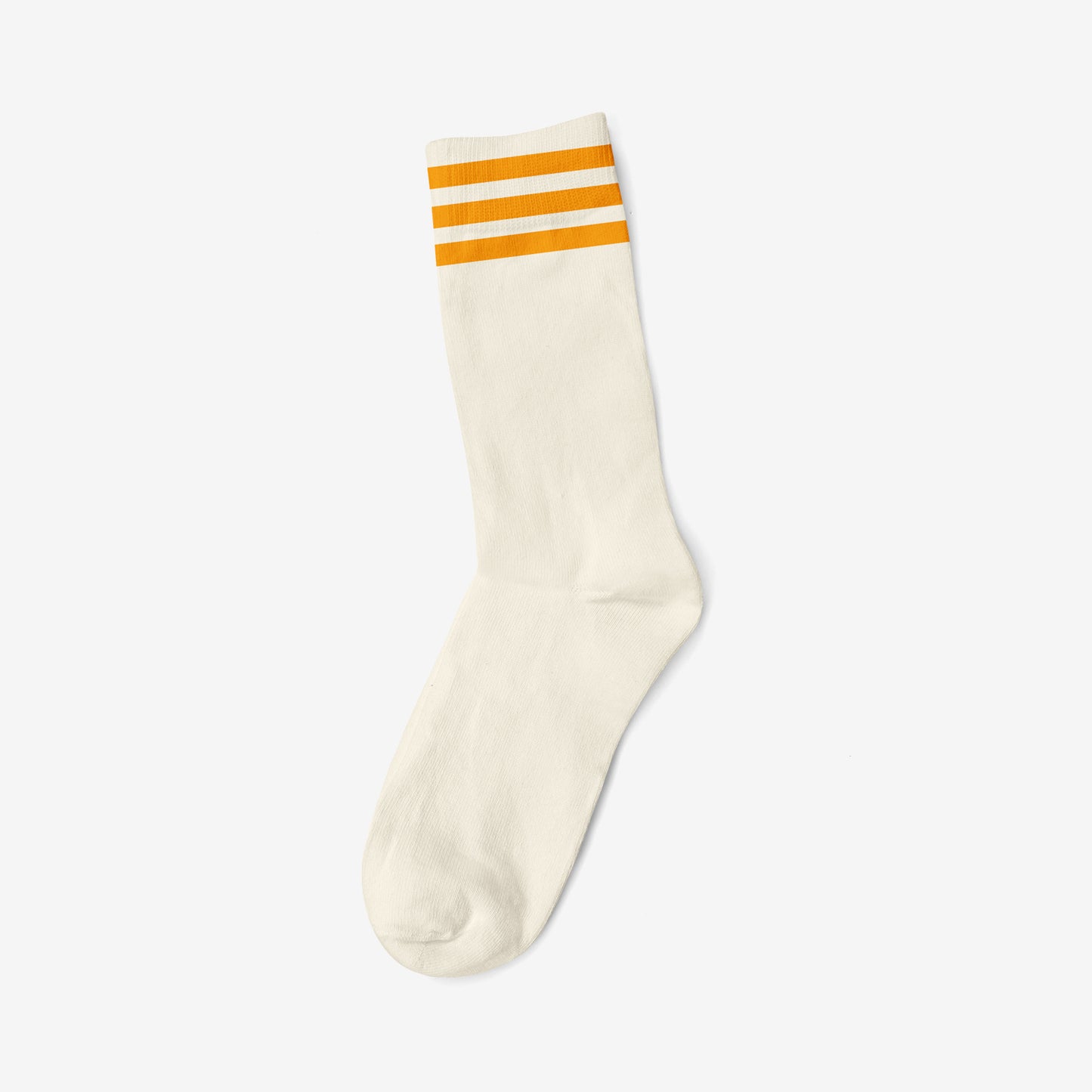 CLASSIC SOCKS ORANGE - OFF WHITE