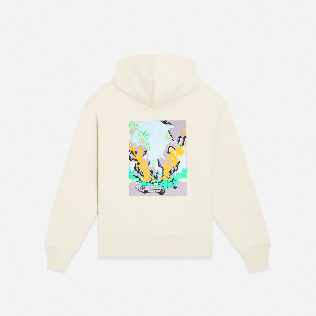 BURN IN PARADISE HOODIE - NATURAL