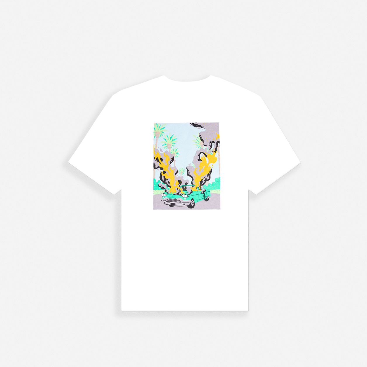 BURN IN PARADISE T-SHIRT - WHITE