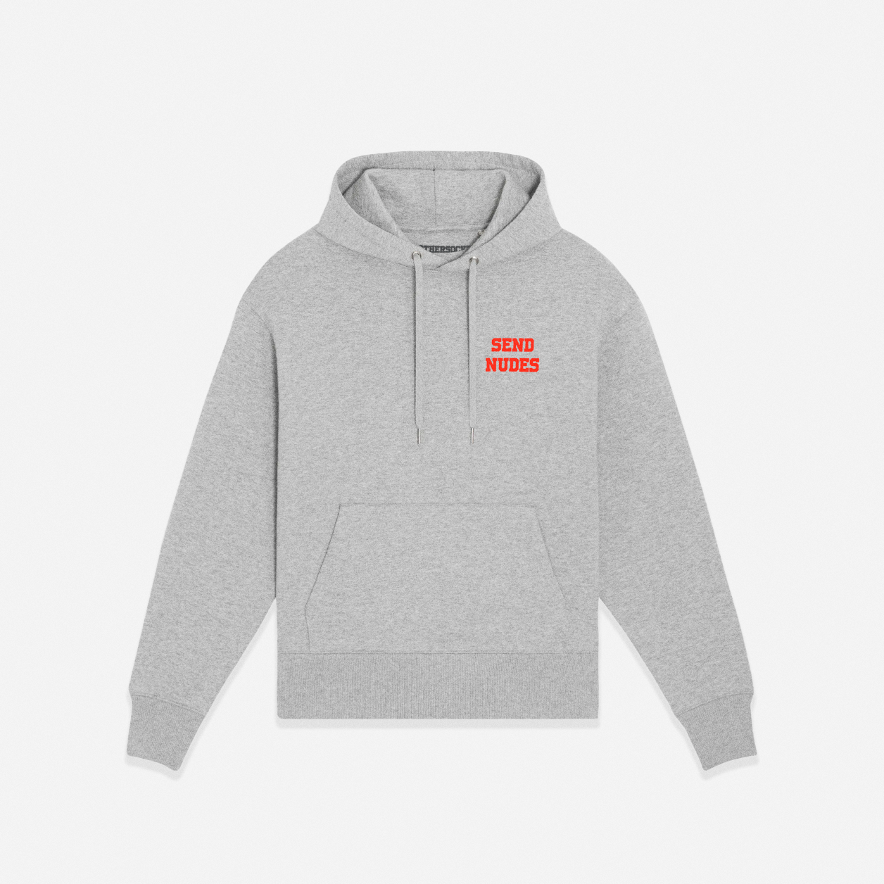 HOODIE SEND NUDES HILLS - GREY