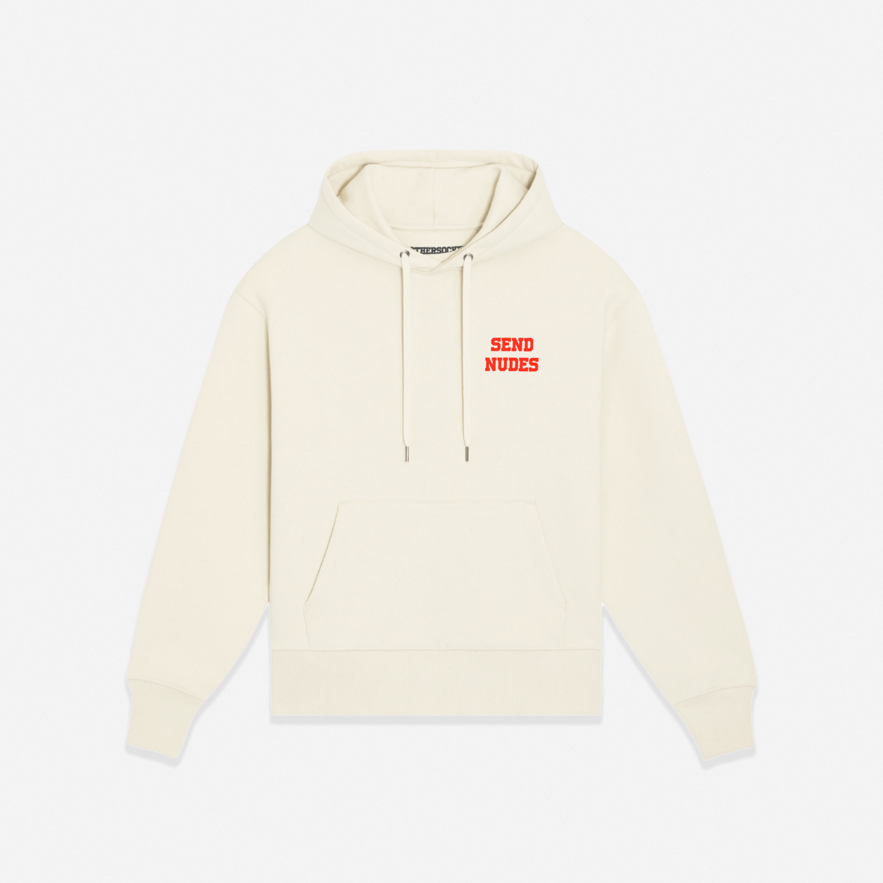 SEND NUDES HILLS HOODIE - NATURAL