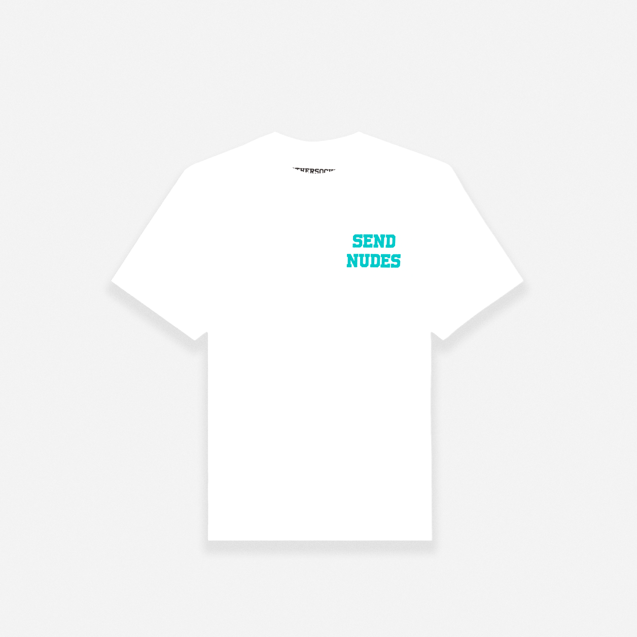 SEND NUDES HILLS T-SHIRT - WHITE