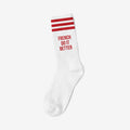 FRENCH DO IT BETTER RED - WHITE SOCKS