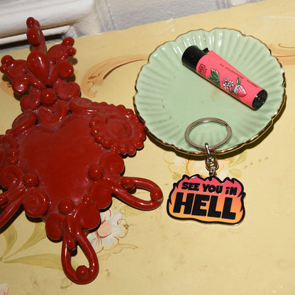 PORTE CLE - SEE YOU IN HELL