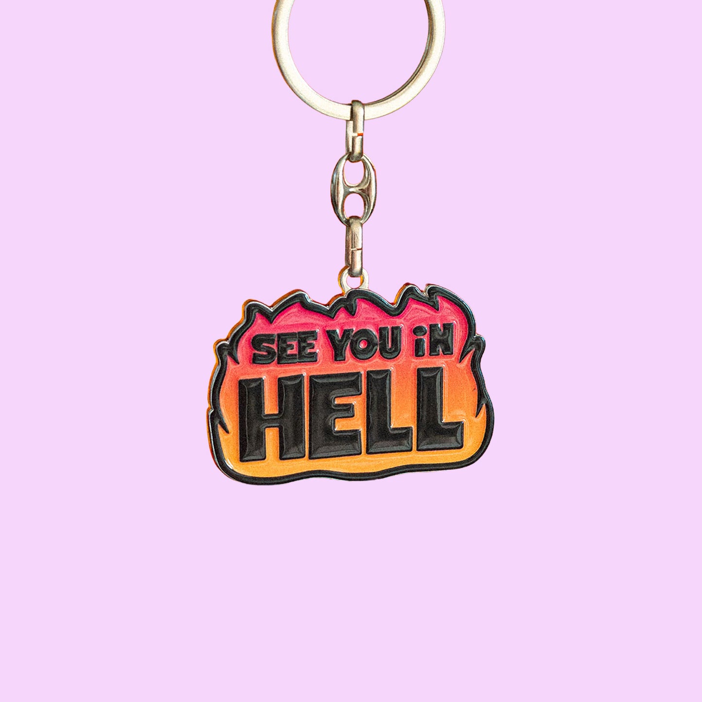 PORTE CLE - SEE YOU IN HELL